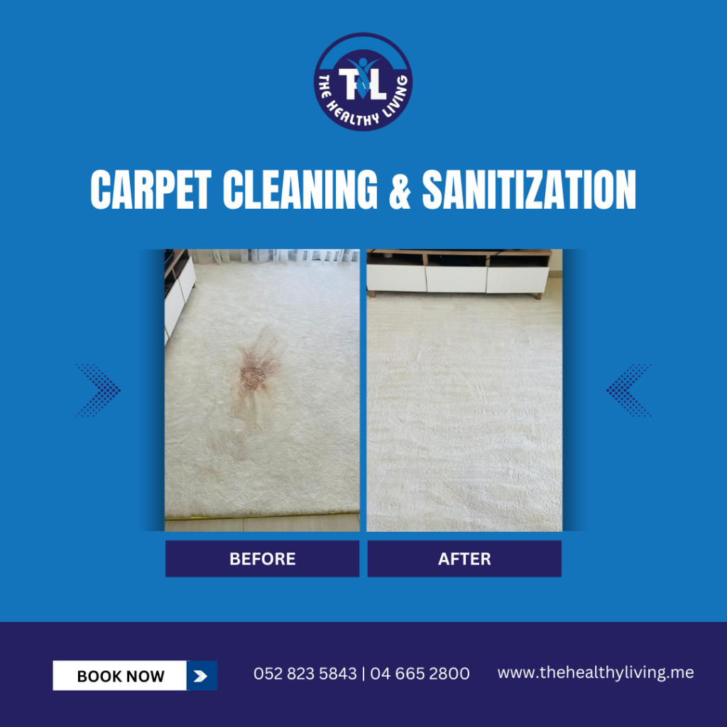 Professional Carpet Cleaning & Sanitization Services in Dubai